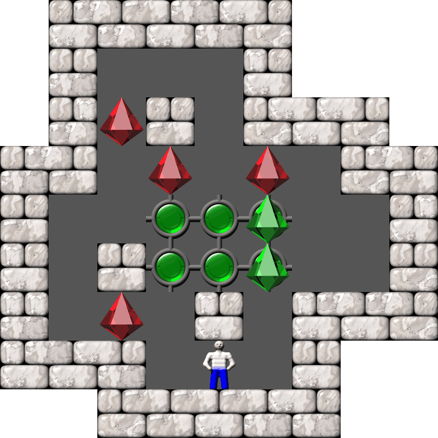 Sokoban Monry Collection level 235